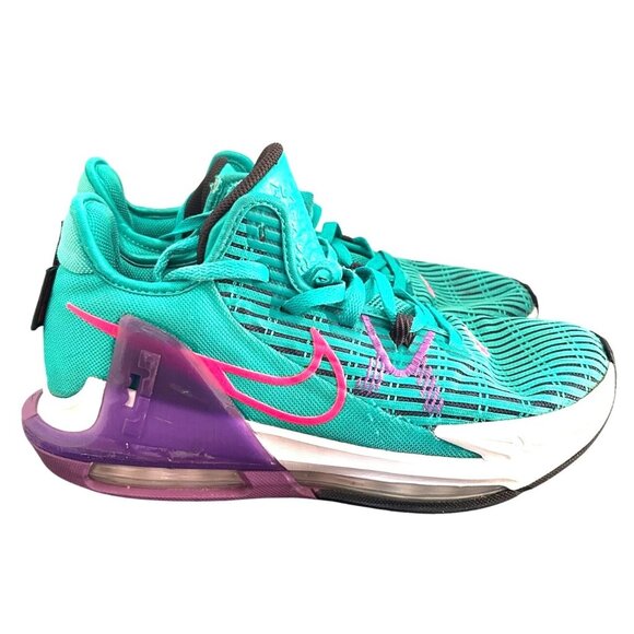 Nike Other - Nike Air Zoom G.T. Run Basketball Shoes Teal & Purple Size 9.5 Mens